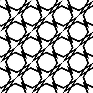Black shapes on white background Stock Illustration