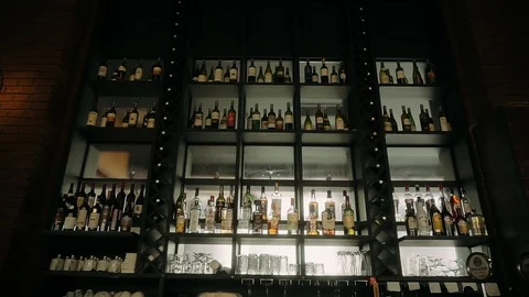 Black shelf Stock Footage 120526482