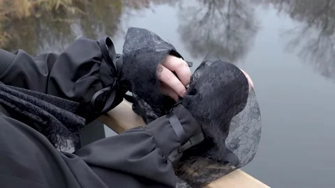 Black shirt Stock Footage 164898042