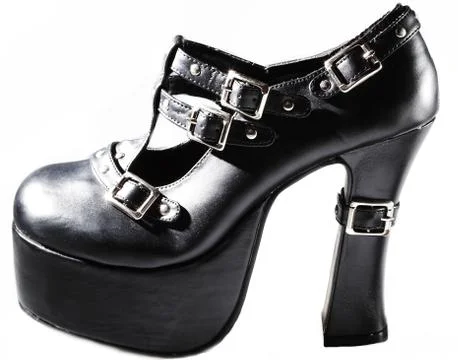 Black shoe. Stock Photos