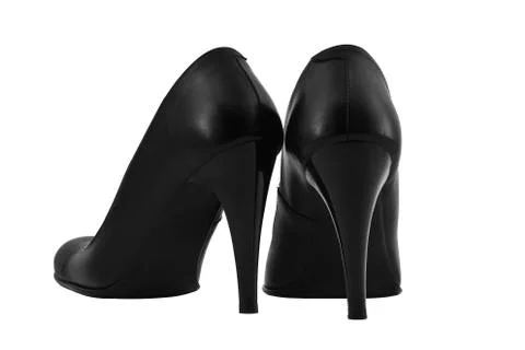 Black shoes 写真素材