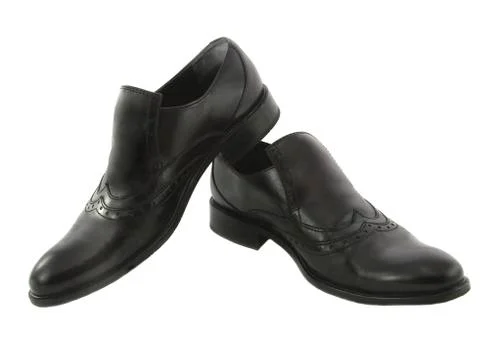 Black shoes Stock Photos