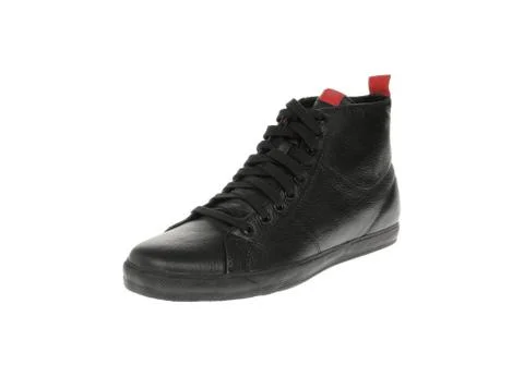 Black shoes Stock Photos