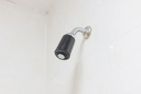 Black shower Stock Photos
