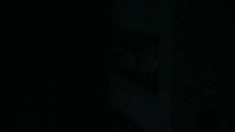 A black sign with white text Video stock 130389870