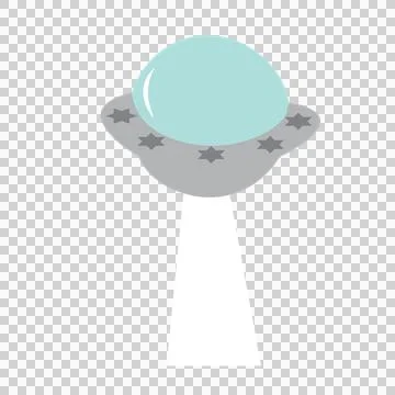 Black Silhouette Of A Circular Shape On Vertical circle stem 스톡 일러스트