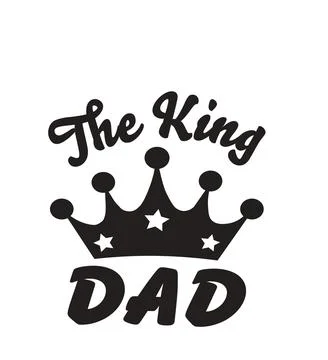 A black silhouette graphic features a crown with three stars above the word D 스톡 일러스트