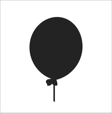 Black silhouette. Vector illustration isolated on white background. Design el Stock Illustration