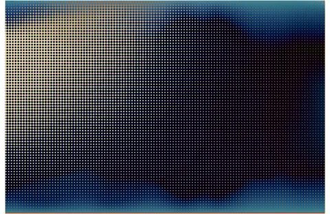 Black silk background with some soft folds Illustrazione stock