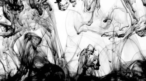 Black Silky Smoke Stock Footage 59742084