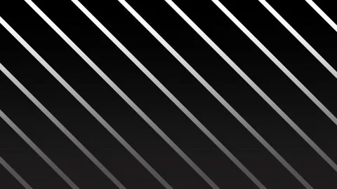 Black Silver Diagonal Stripes Background Stock Footage 340880067