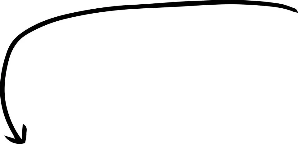 Black Simple thin arrow variation illustration Illustrazione stock