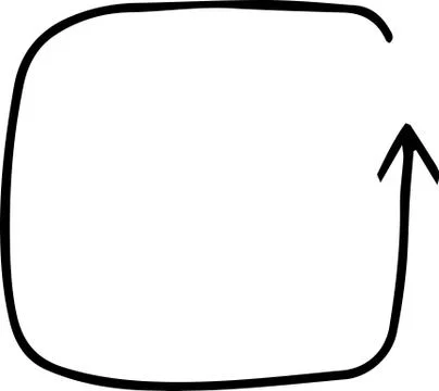 Black Simple thin arrow variation illustration Stock Illustration