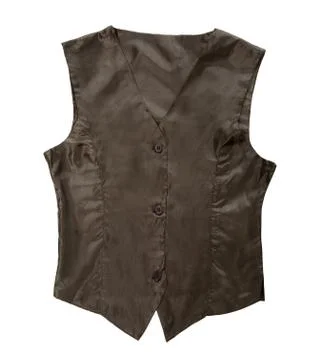 Black simple vest Stock Photos