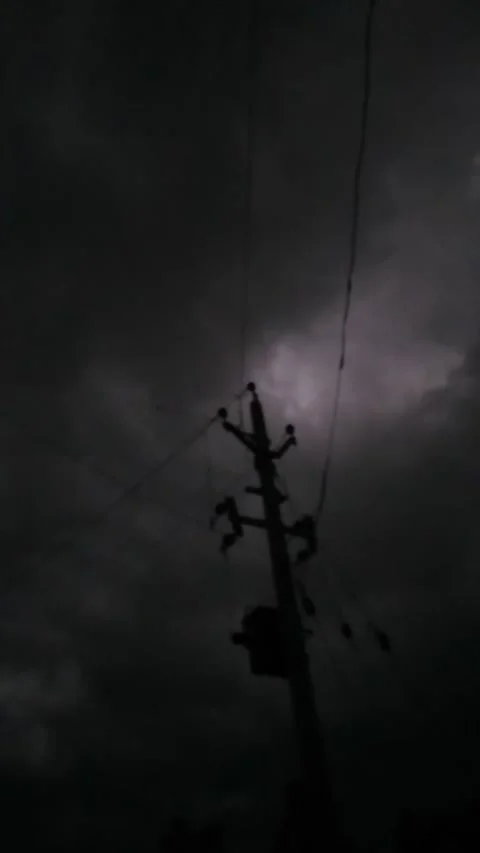 Black sky is Rain time Stock Footage 132916081