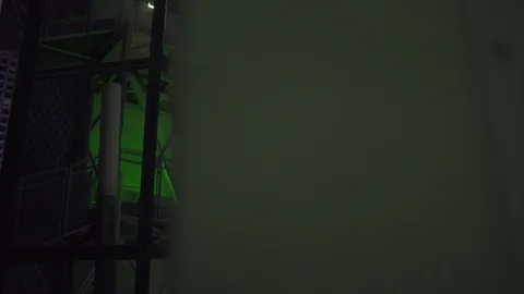 Black Skyscraper reflection with glass windows at business district in Paris at Stock Footage 119367657