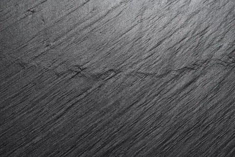 Black slate background or texture. Stock Photos