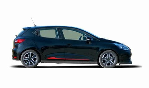 Black small car Stockfoto's