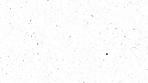Black small particles flying on white background. Abstract moving particles dust Stock Footage 306680666