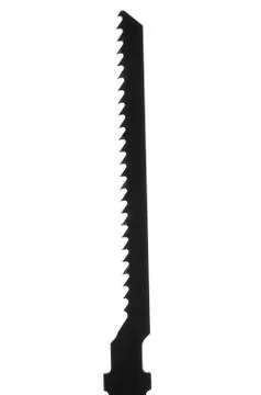 Black small saw Foto stock