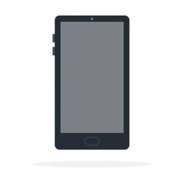 Black smart phone Stock Illustration