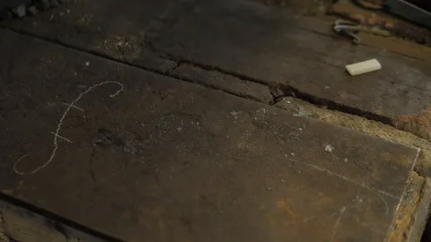 Black smith working in forge Видео 104746431