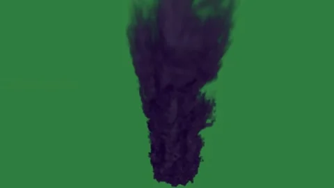 A black smoke bomb Vídeos de archivo 337028974