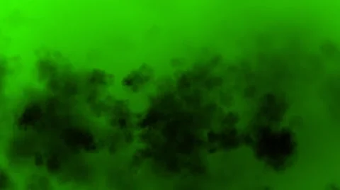 BLACK SMOKE on Chroma key Stock Footage 42553529