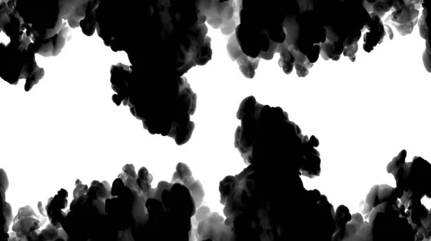 Black Smoke Stock Footage 43240919