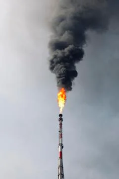Black smoke Foto stock