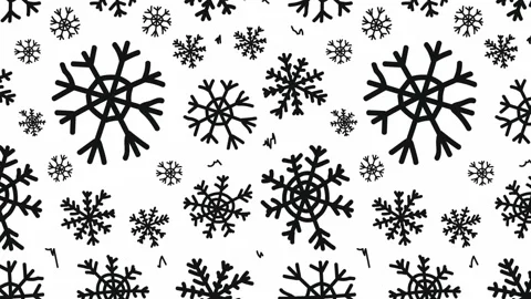 Black snow falls Stock Footage 98933125