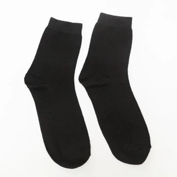 Black socks Stock Photos
