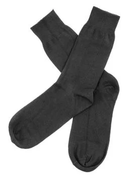 Black socks Stock Photos