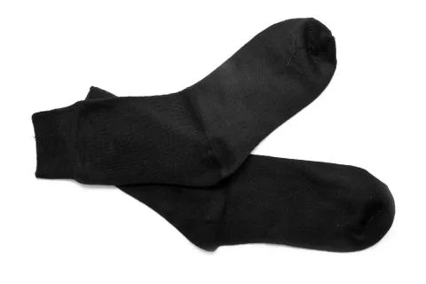 Black socks Stock Photos