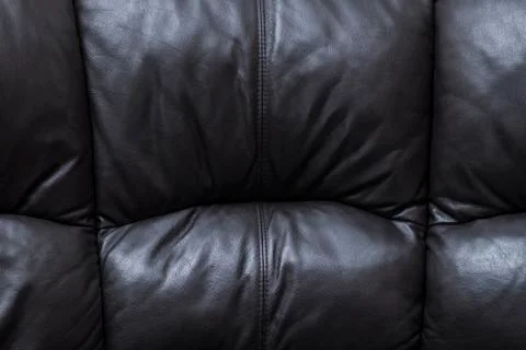 Black sofa background Stock Photos