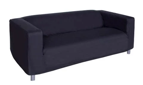 Black sofa Stock Photos