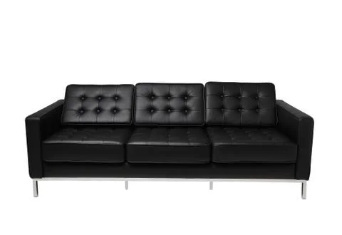 Black sofa Stock Photos
