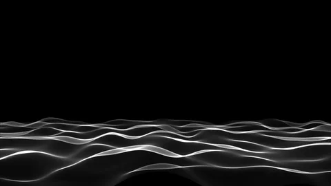 Black Soft Waves Lower Third Stock Footage 79786291