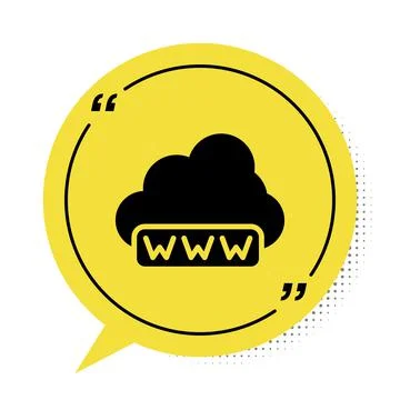 Black Software, web development, programming concept icon isolated on white b Illustration