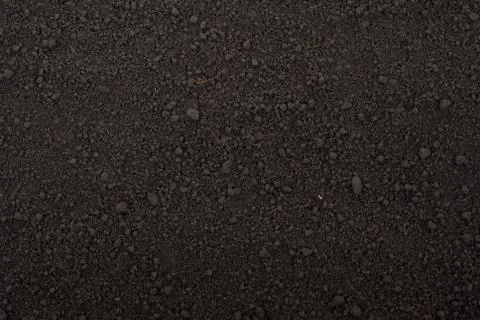 Black soil texture Stock Photos