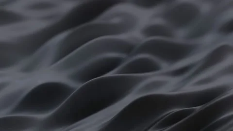 Black solid lava surface seamless loop 3D render animation Stock Footage 157085542