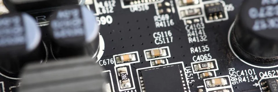 Black solid state drive Stock Photos