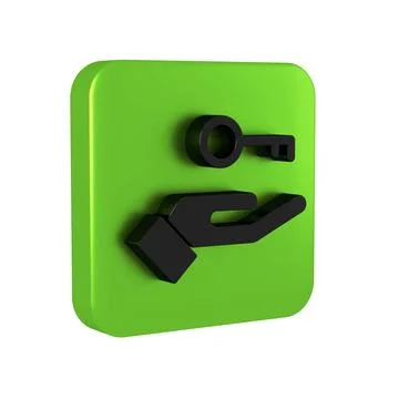 Black Solution to the problem in psychology icon isolated on transparent ba.. Illustrazione stock