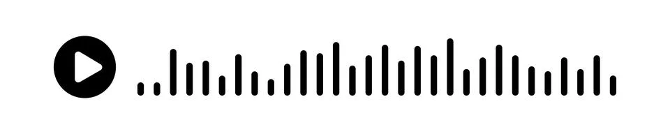 Black sound waves of the equalizer isolated on a isolated white background... Stock Illustration