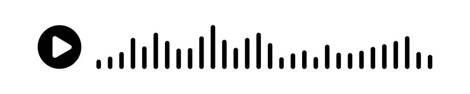 Black sound waves of the equalizer isolated on a isolated white background... Stock Illustration