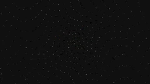 Black space background with dotted starry pattern イラスト素材