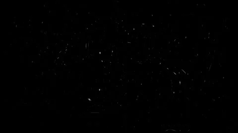 Black space particle motion background with subtle stars and sparkle, cosmic sea Stock Footage 340498157