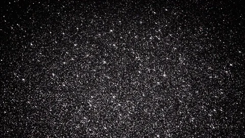 Black Sparkling Obsidian Glitter Video stock 113297724