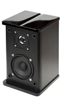 Black speaker Stock Photos