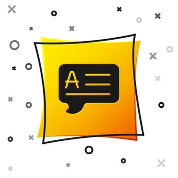 Black Speech bubbles with Answer icon isolated on white background. FAQ sign Stock Illustration